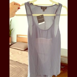 Grey Top Topshop
